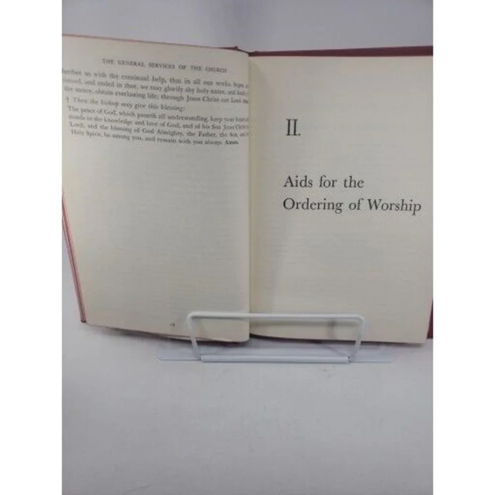 Book of Worship for Church and Home Methodist 1965 RED cover
